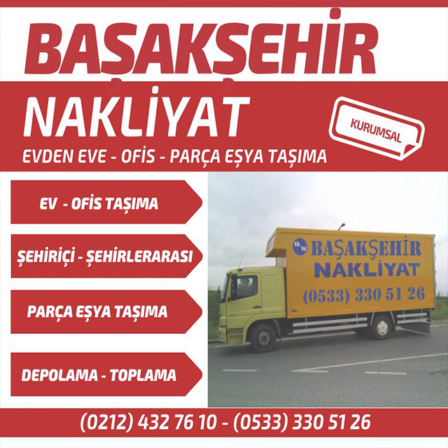 istanbul nakliye başakşehir