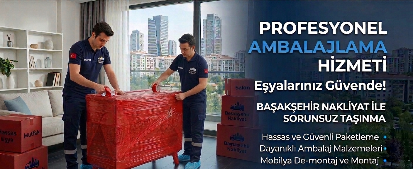 Başakşehir evden eve nakliyat